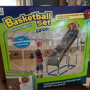 Basketball Set for Kids - Blue and Orange